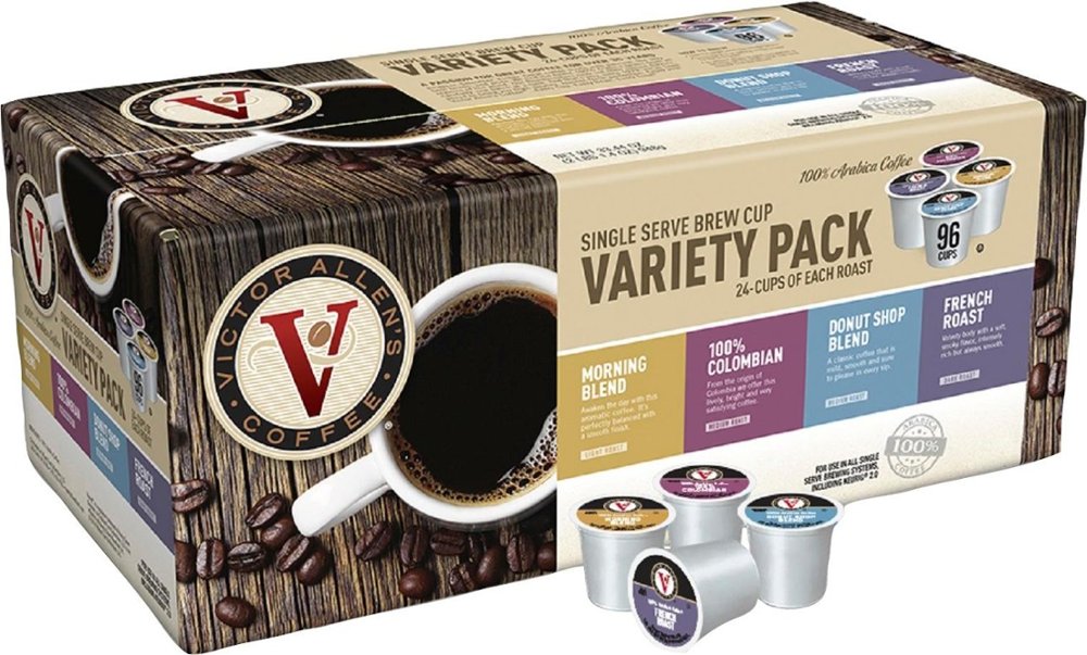 Victor Allen's - Variety Pack Coffee Pods (96-Pack)