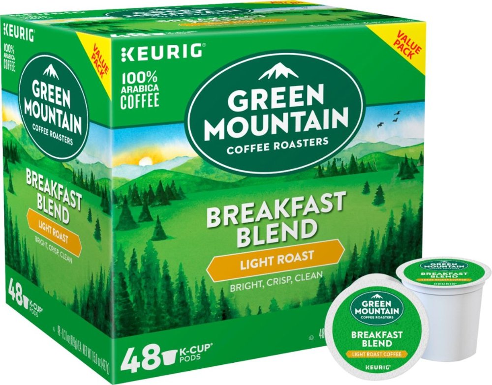 Green Mountain Coffee - Breakfast Blend K-Cup Pods (48-Pack)